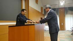 修了証書授与