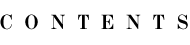 CONTENTS