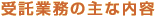 ����Ɩ��̎�ȓ��e